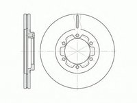 Disc frana OPEL FRONTERA A Sport 5 SUD2 ROADHOUSE 6188.1