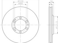 Disc frana OPEL FRONTERA A Sport (5_SUD2), VAUXHALL FRONTERA Mk I (A) Sport, VAUXHALL FRONTERA Mk I (A) - MINTEX MDC988