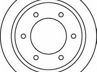 Disc frana OPEL FRONTERA A Sport (5_SUD2), VAUXHALL FRONTERA Mk I (A) Sport, VAUXHALL FRONTERA Mk I (A) - JURID 562064J