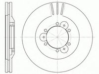 Disc frana OPEL FRONTERA B 6B ROADHOUSE 6560.1