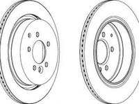 Disc frana OPEL INSIGNIA Combi (2008 - 2016) FERODO DDF1752 piesa NOUA