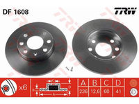 Disc frana Opel KADETT D (31_-34_, 41_-44_) 1979-1984 #2 08447510