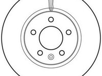 Disc frana OPEL MOKKA JURID 562631JC