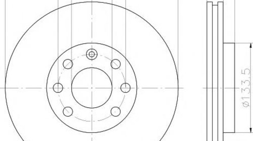 Disc frana OPEL MONZA E (39_, 49_), OPEL KADE