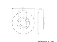 Disc frana Opel MOVANO Combi (J9) 1998-2016 #2 0986479001