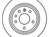 Disc frana OPEL OMEGA B combi (21_, 22_, 23_), VAUXHALL OMEGA (B), VAUXHALL OMEGA (B) combi - JURID 561870J