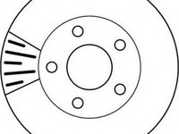 Disc frana OPEL SINTRA, PONTIAC TRANS SPORT, PONTIAC TRANS SPORT - JURID 562160JC