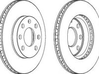 Disc frana OPEL VECTRA A hatchback (88_, 89_) (1988 - 1995) FERODO DDF151