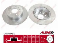 Disc frana OPEL VECTRA B (36) (1995 - 2002) ABE C4X009ABE piesa NOUA