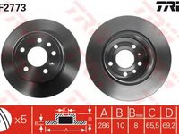 Disc frana OPEL VECTRA B 36 TRW DF2773