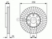 Disc frana OPEL VECTRA B hatchback 38 BOSCH 0986479855