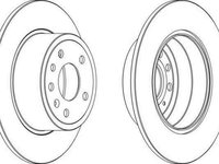 Disc frana OPEL VECTRA B hatchback 38 FERODO DDF811