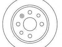 Disc frana OPEL VECTRA B hatchback (38_), OPEL VECTRA B (36_), OPEL VECTRA B combi (31_) - JURID 561961J