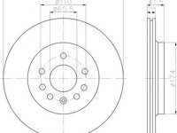 Disc frana OPEL VECTRA C, OPEL VECTRA C GTS, VAUXHALL VECTRA Mk II (C) - TEXTAR 92118403