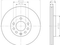 Disc frana OPEL VECTRA C, OPEL VECTRA C GTS, VAUXHALL VECTRA Mk II (C) - MINTEX MDC1632