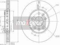 Disc frana OPEL VIVARO B (X82) Van, 06.2014 - Maxgear 19-3241MAX