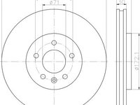 Disc frana OPEL ZAFIRA B Van - OEM - MEYLE ORIGINAL GERMANY: 6155210007/PD|615 521 0007/PD - W02771686 - LIVRARE DIN STOC in 24 ore!!!