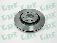 Disc frana P1002V LPR pentru CitroEn C4 CitroEn Berlingo CitroEn C3 Peugeot Partner Peugeot Ranch Peugeot Grand Peugeot 208 CitroEn Xsara Peugeot 206 Peugeot 307 Peugeot 207 CitroEn C5 CitroEn C2