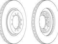 DISC FRANA Pajero II - PRODUS NOU