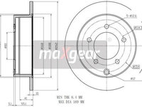 Disc frana pentru MITSUBISHI LANCER MITSUBISHI Lancer VIII Sedan (CY_A, CZ_A) ( 03.2007 - ...) OE 4615A194