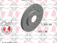 Disc frana PEUGEOT 106 (1A, 1C), Citroen ZX (N2), PEUGEOT 205 (741A/C) - ZIMMERMANN 440.2034.52