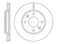 Disc frana PEUGEOT 206 limuzina ROADHOUSE 6131.1