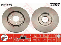 Disc frana Peugeot 306 hatchback (7A, 7C, N3, N5) 1993-2003 #2 00004246T9