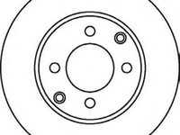 Disc frana PEUGEOT 306 hatchback (7A, 7C, N3, N5), PEUGEOT 306 limuzina (7B, N3, N5), Citroen XSARA (N1) - JURID 562055JC