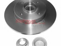 Disc frana PEUGEOT 307 (3A/C), PEUGEOT 307 SW (3H), PEUGEOT 307 CC (3B) - METZGER 6110018