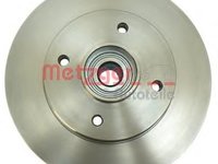 Disc frana PEUGEOT 307 (3A/C), PEUGEOT 307 SW (3H), PEUGEOT 307 CC (3B) - METZGER 6110723