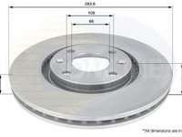 Disc frana PEUGEOT 307 CC 3B COMLINE ADC1519V