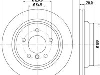 Disc frana PEUGEOT 308 SW (2007 - 2016) KRIEGER 0950004261 piesa NOUA