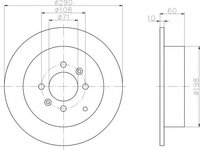 Disc frana PEUGEOT 406 limuzina (8B), PEUGEOT 406 Estate (8E/F), PEUGEOT 406 cupe (8C) - TEXTAR 92080703