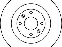 Disc frana PEUGEOT 406 limuzina (8B), PORSCHE BOXSTER (986), PEUGEOT 406 Estate (8E/F) - JURID 562221J