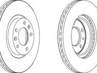 Disc frana PEUGEOT 407 (6D) (2004 - 2016) FERODO DDF1132 piesa NOUA