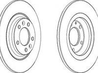 Disc frana PEUGEOT 407 6D FERODO DDF1275