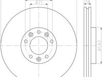 Disc frana PEUGEOT 407 limuzina (6D_), PEUGEOT 407 SW (6E_), PEUGEOT 308 SW combi - HELLA PAGID 8DD 355 117-331