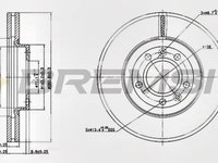 Disc frana PEUGEOT 508 BREMSI DBB132V