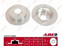 Disc frana PEUGEOT BOXER bus 230P ABE C4C012ABE