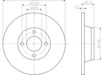 Disc frana plin punte fata (high carbon) AUDI 80 B4 Avant (8C5) (An fabricatie 09.1991 - 01.1996, 75 - 90 CP, Diesel, Benzina) - OEM - MAXGEAR: 19-0782 - LIVRARE DIN STOC in 24 ore!!!