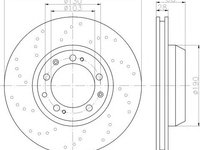 Disc frana PORSCHE 911 (993), PORSCHE 911 Targa (993), PORSCHE 911 Cabriolet (993) - TEXTAR 92150100