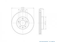 Disc frana Porsche CAYENNE (955) 2002-2010 #3 0986479250