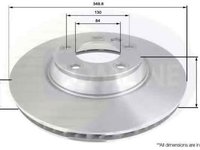 Disc frana PORSCHE CAYENNE 955 COMLINE ADC1459V