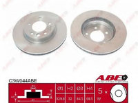 Disc frana PORSCHE CAYENNE (9PA, 955) (2002 - 2010) ABE C3W044ABE