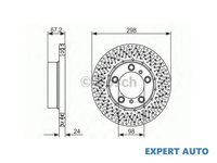 Disc frana Porsche CAYMAN (987) 2005-2013 #2 0986479675