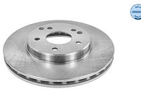 Disc frana punte fata (0155212035 MEYLE) MERCEDES-BENZ,MERCEDES-BENZ (BBDC)