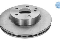 Disc frana punte fata (0155212099 MEYLE) MERCEDES-BENZ,MERCEDES-BENZ (BBDC)