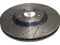 Disc frana punte fata (0235566 TRUCKTEC) MERCEDES-BENZ