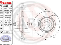 Disc frana punte fata (09864211 ABS) VOLVO