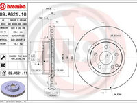 Disc frana punte fata (09A62111 ABS) MERCEDES-BENZ,MERCEDES-BENZ (BBDC)